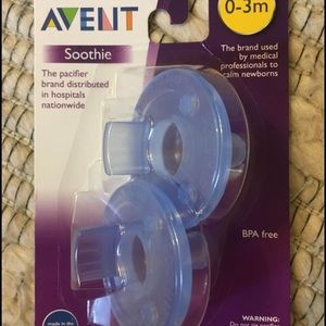 New Avent soothie pacifiers